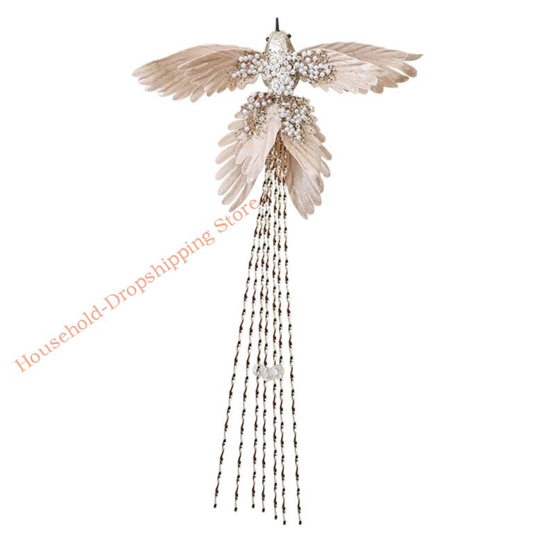 85AD Foam Birds Holiday Tree Hanging Ornament For Christmas Tree Easy Installation Festival Tree Hanging Decoration