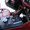 ABS Carbon Style Car Interior Gear Shifter Knob Frame Cover Trim For Alfa Romeo Stelvio Giulia 2017- Interior Accessories