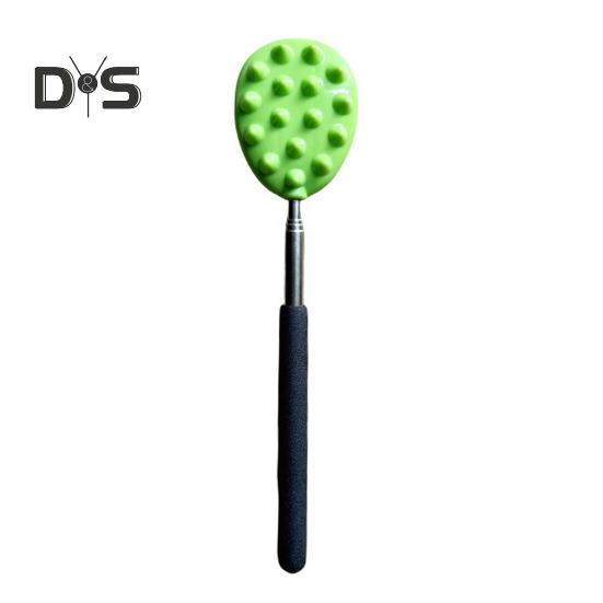 

Нержавеющая сталь Раздвижная чесалка для спины Портативная эргономичная ручка для труднодоступных мест Кактус Телескопическая чесалка для спины Массажер Инструменты зелёный