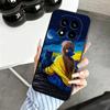 Blue Yellow Ukrainian Girl Soft Phone Case for Xiaomi Redmi Note 12 13 14 15 Pro Plus 11 12S 11S 11T 10 4G Black Cover Back Shel