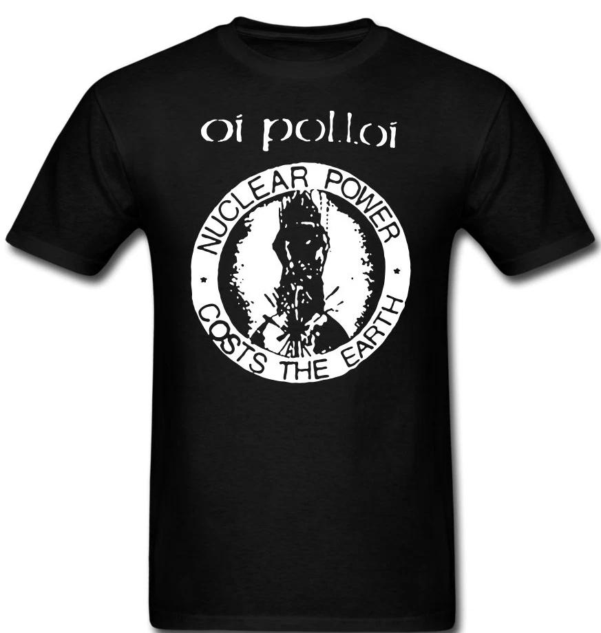 Oi Polloi Nuclear power costs the earth T shirt band Hardcore anarcho Punk Rock 4XL