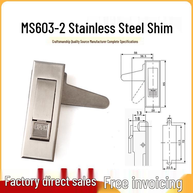 MS603 Electrical & Chassis Cabinet Flat Lock for Distribution, Switch, Fire, and Side Doors