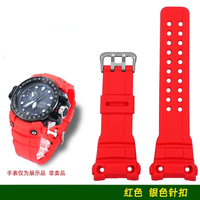 Ремешок для часов GWN-1000 Для Casio G-SHOCK 5371 GWN-1000B GWN1000 Замена силиконового ремешка для часов спортивный водонепроницаемый Браслет с инструментами GWN-1000mm