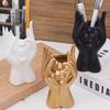 Multifunctional Storage Bucket Creative Plastic Vase Nordic Style Pen Holder  Student Supplies