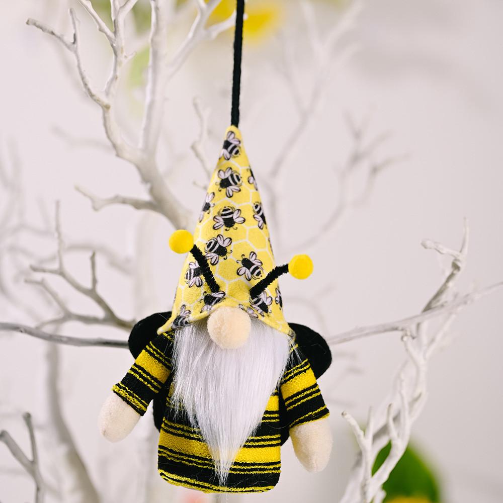 

Day Enchanting Bee Soft Doll With Unique Antenna Design For Memorable Gift Giving Yellow Hat