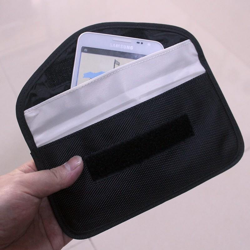 Mobile & Key Signal Shielding Bag - Anti-Radiation, RFID Blocking, Card Holder