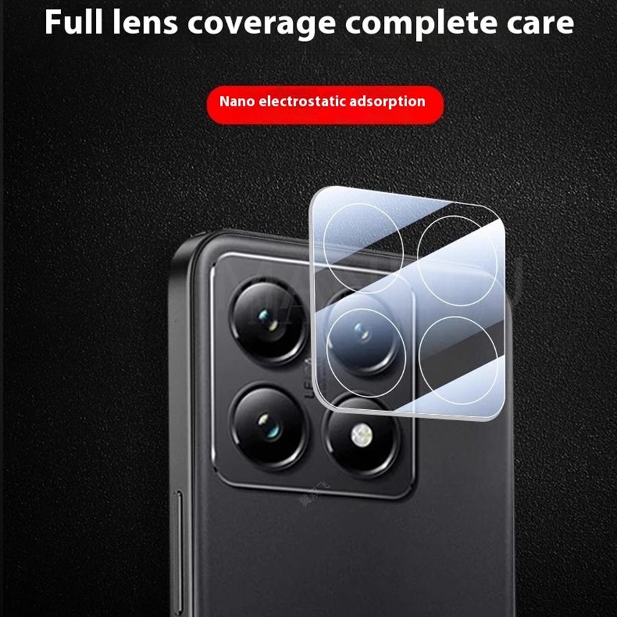 2 st HD Klar Kameralinsskydd Härdat Glas För Xiaomi 14T / 14T Pro / 14 Pro Ultra HD Klar Lins Glasfilm