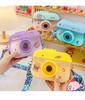 Bollitore per fotocamera carino da 400 ml Bottiglia d'acqua creativa per bambini con cannuccia Tazza per acqua potabile in plastica con cinturino portatile anticaduta per esterno