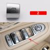 Interruptor de botão levantador de vidro para janela interna de carro, para mercedes benz classe c w205 c180 c200 c260 c300 c63