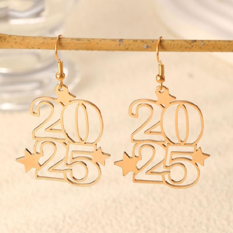 2026 Theme Acrylic Earrings Smooth Surfaces Unique Accessory Casual Formal Earrings Suitable for Fashion Women Present