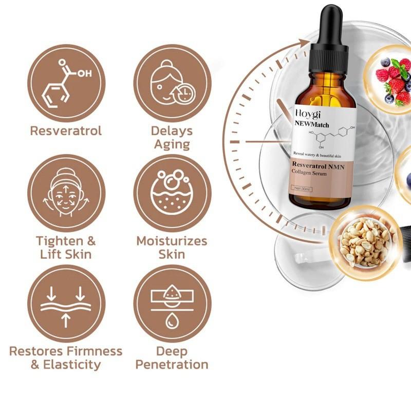 Hoygi Anti-wrinkle Collagen Essence Serum For Intense Hydration And Skin Firmness