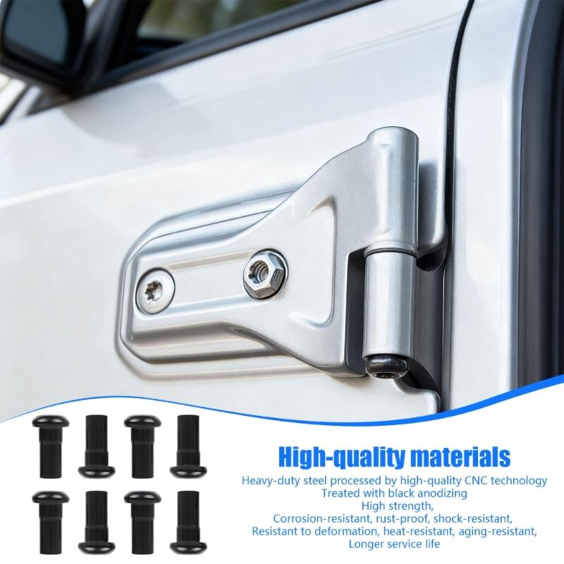 Car Corrosion Resistant Alloy Hinge Nut Screws for 2018 2025 Automobiles Featuring Simple Tool Less Setup and Durability