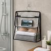 Touchscreen Phone Pocket Bathroom Storage Bag Transparent Garment Bag  Shower Essentials
