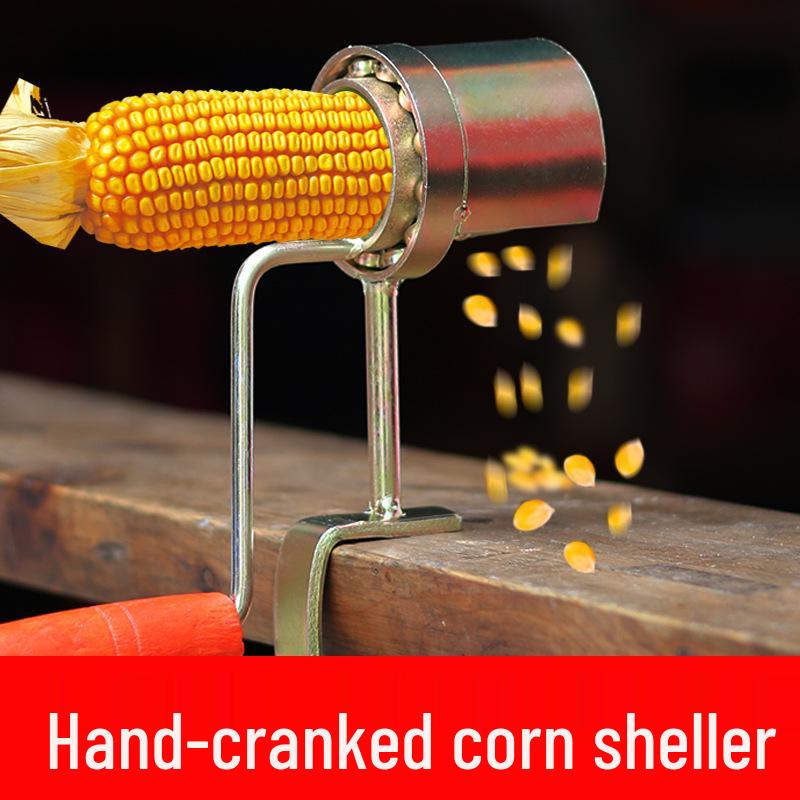 Ruční malá loupací a mláticí mašina na kukuřičná zrna pro domácí použití