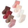 Thickened Warm Newborn Baby Terry Socks - Candy Colors for Autumn/Winter