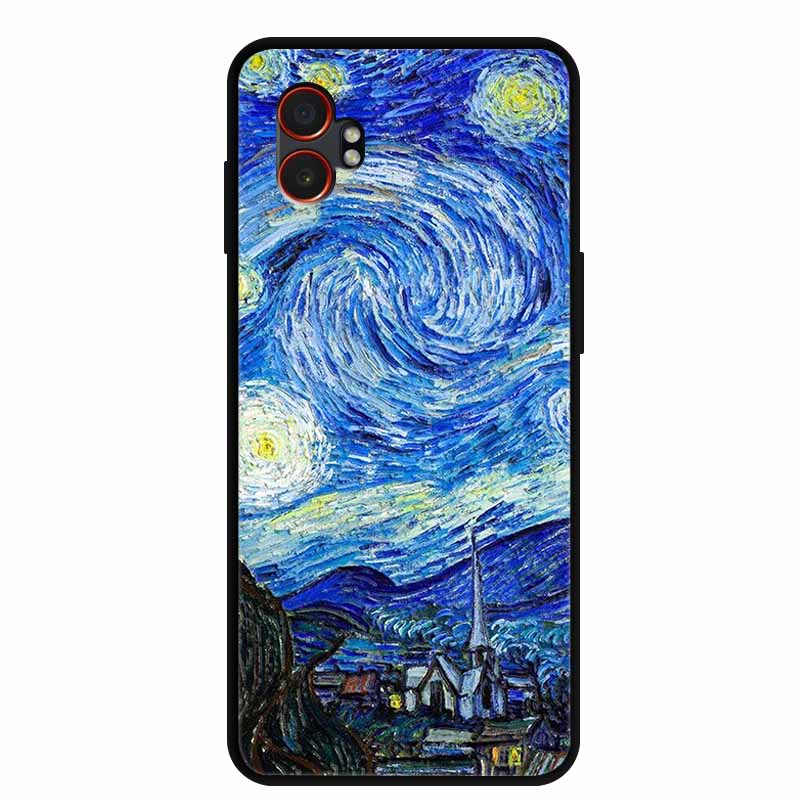 3D Emboss Case For Samsung Galaxy XCover7 Pro 5G Phone Case Flowers Silicone Soft Back Cover For Samsung Galaxy XCover7Pro Case