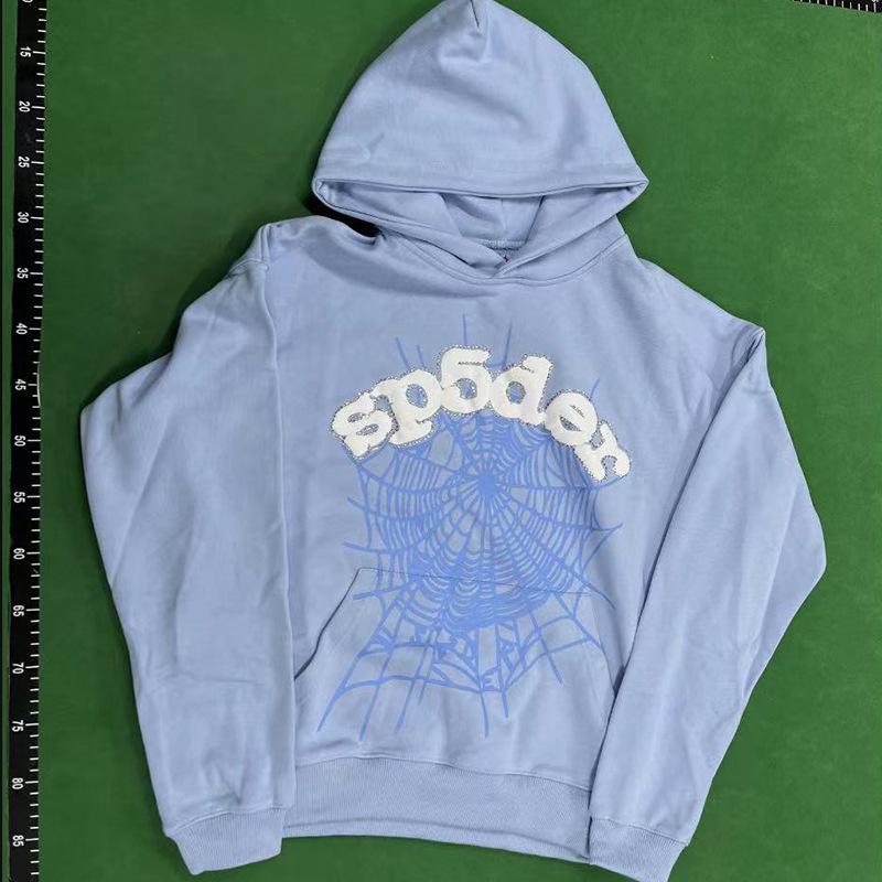Sp5der Hoodie: Spinnennetz-Design, Unisex Trendiges Hip-Hop-Set Inspiriert von Young Thug
