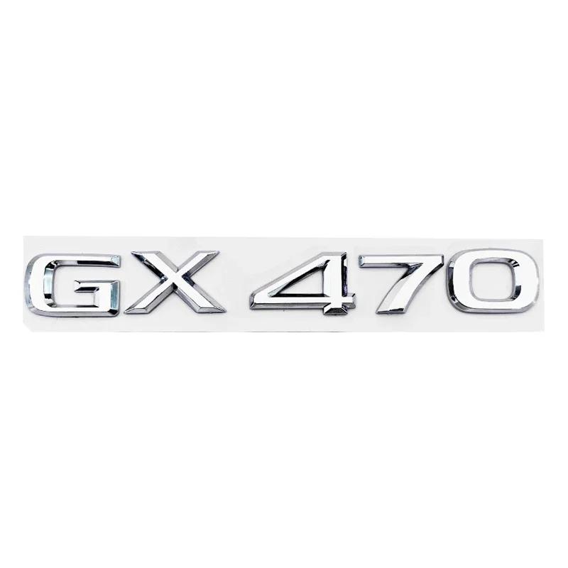 3D ABS Logo For Lexus GX470 LX570 LX600 RX350 RX300 Emblem Number Letters Sticker Car Trunk Badge Adhesive Decal Accessories