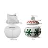 Christmas Candle Cup Dropper Mold Christmas Candle Holder Mold With Snowflake Design DIY Silicone Candle Holder Jewelry Box Mold