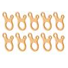 20 Pcs Durable Aluminum Alloy Rope Tensioner 3 Holes Lightweight Guy Line Adjuster Cord Tightener Camping