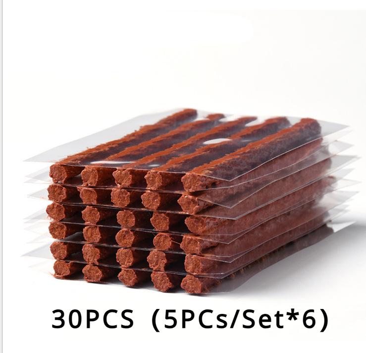 Bike Tubeless Tire Repair Kit Slug Plug Stopper Rubber Bacon Strips and Insertion Tool For Fixing Puncture Flat Road MTB Bicycle