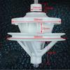 Washing Machine 11 Teeth Shaft Reducer Gear Box Replacement Semi-automatic Washing Machine Electric Motor Speed Reducer