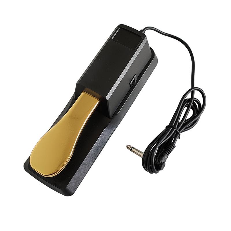 Sustain Pedal for Electric Piano and Keyboard, Metal Accessories