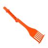 Hand Rake with Rotatable Handle ABS Small Leaves Rake Mini Garden Rake for Lawn Yard Flower Bed