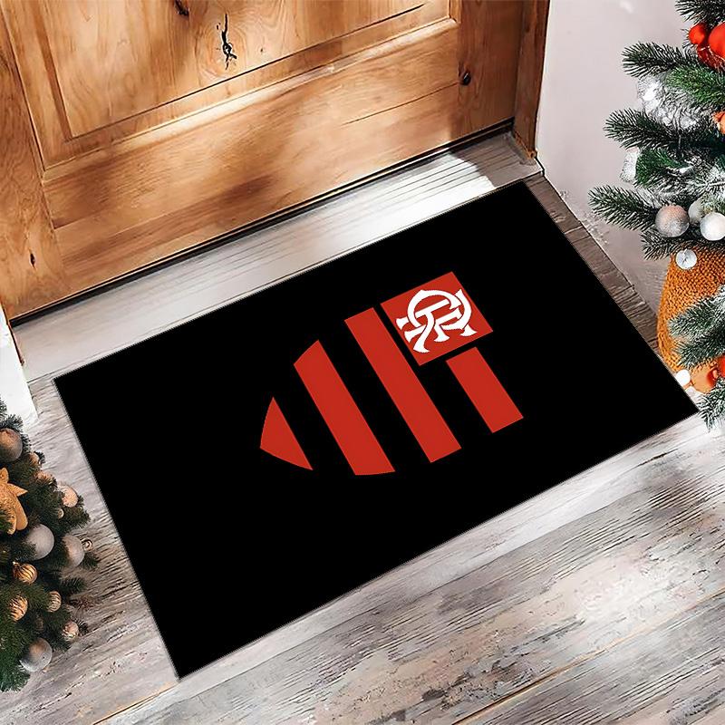 Flamengo - Printed Flannel Area Rug Non Slip Soft Polyester Floor Carpet Indoor Decor Mat for Bedroom Living Room Sofa