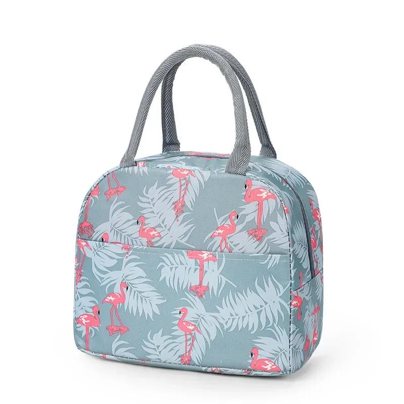 Portable Food Storage Thermal Food Bag for Women and Kid, Lunch Box for Picnic and Travel, Lunch Bag with Handle Insulation