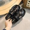 Spring Soft-soled Versatile Women's One-pedal Single Shoes Single Shoes Shallow Mouth New Comfortable Shoes