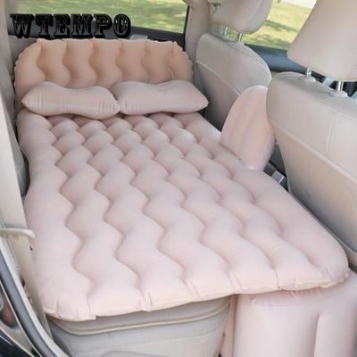 Aufblasbare Auto-Matratze, Outdoor, Camping, aufblasbares Bett, PVC-Beflockung, multifunktionales Auto, aufblasbares Bett, Autozubehör