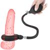 Silicone Inflatable Bondage Cock Ring Expansion Semenlock Ring Training Masturbator  Sex Toys Penis Cage