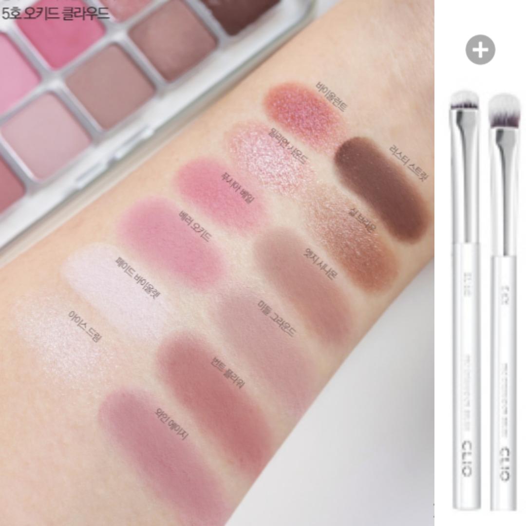 

[CLIO] Pro Eye Palette Air + одиночные тени для век, 5 цветов 05 Orchid Cloud