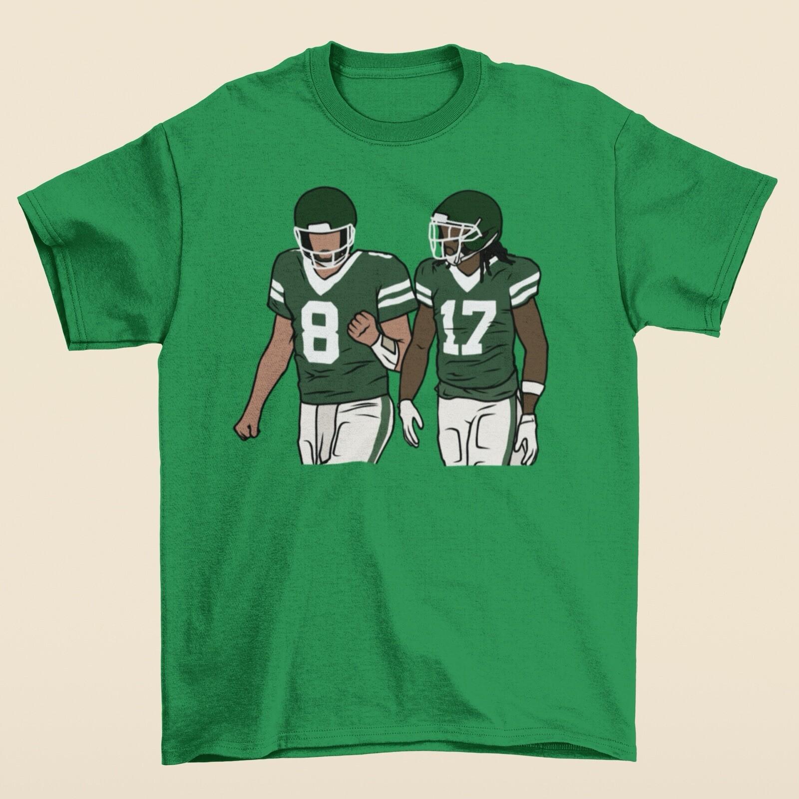 Aaron Rodgers and Davante Adams New York T-shirt XXL