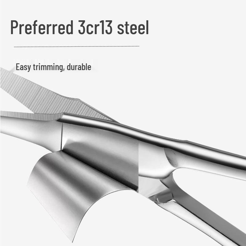 Nerezové zakřivené kleštičky na kůžičku - Manikúrní kleště a nůžky na nehty pro odstranění kůžičky a tvarování nehtů