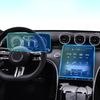 Car GPS Navigation Dash Board Screen Tempered Glass Protective Film 11.9inch+12.3inches For Mercedes Benz C-Class W206