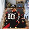 Vibrant Colors Victory carpet Living room and bedroom mats Suitable for all seasons Bathroom mat Room Art