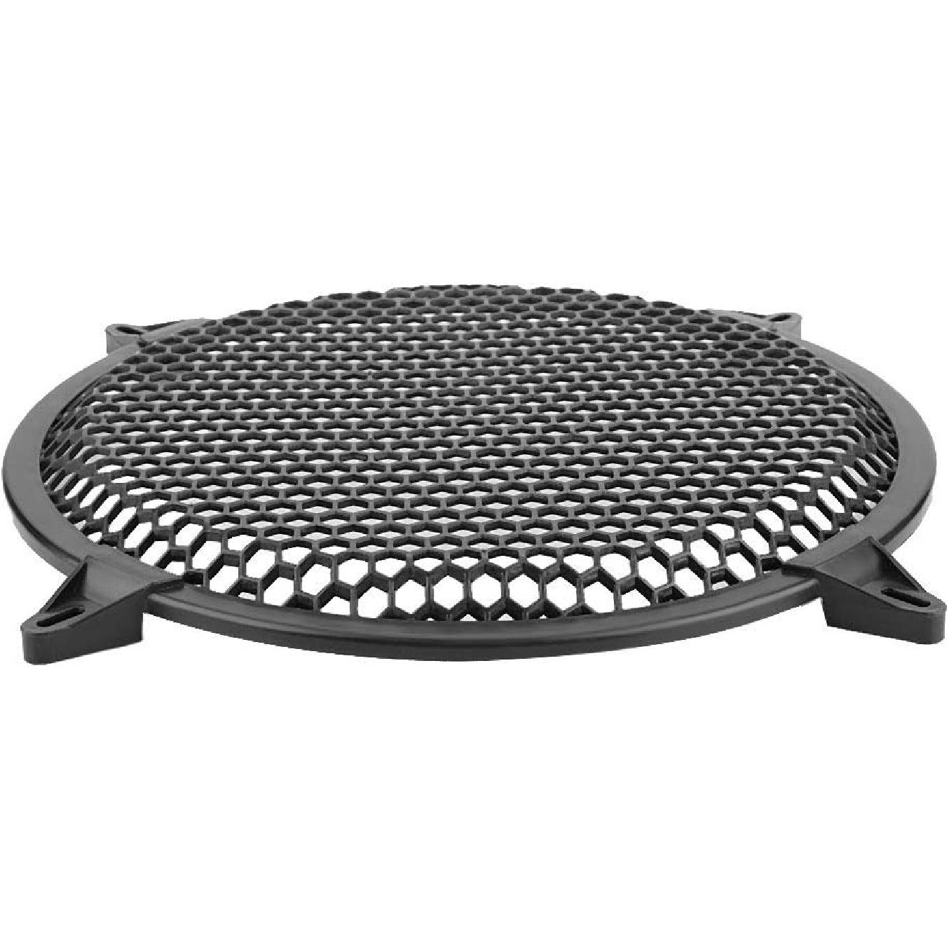 KIMISS SubWoofer Plastic Mesh Cover, Car Audio Cover Speaker Modification Cover,Car Speaker Grill 12 Guard 12inch (12 inch) (12 inch)