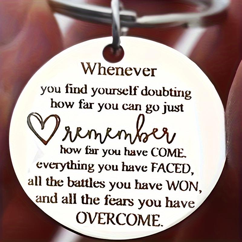 Personalized Stainless Steel Keychain - German, Russian, Spanish Themes with Custom Text and Photos