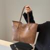 New Large Bag Women's Fashion Versatile Shoulder Underarm Bag Commuter Tote Bag Portable Large-capacity Women's Bag