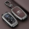 Key Fob Cover Case Compatible with 2025 2024 Toyota Sienna Highlander Corolla Crown Venza RAV4 Tacoma Fortuner Land Cruiser