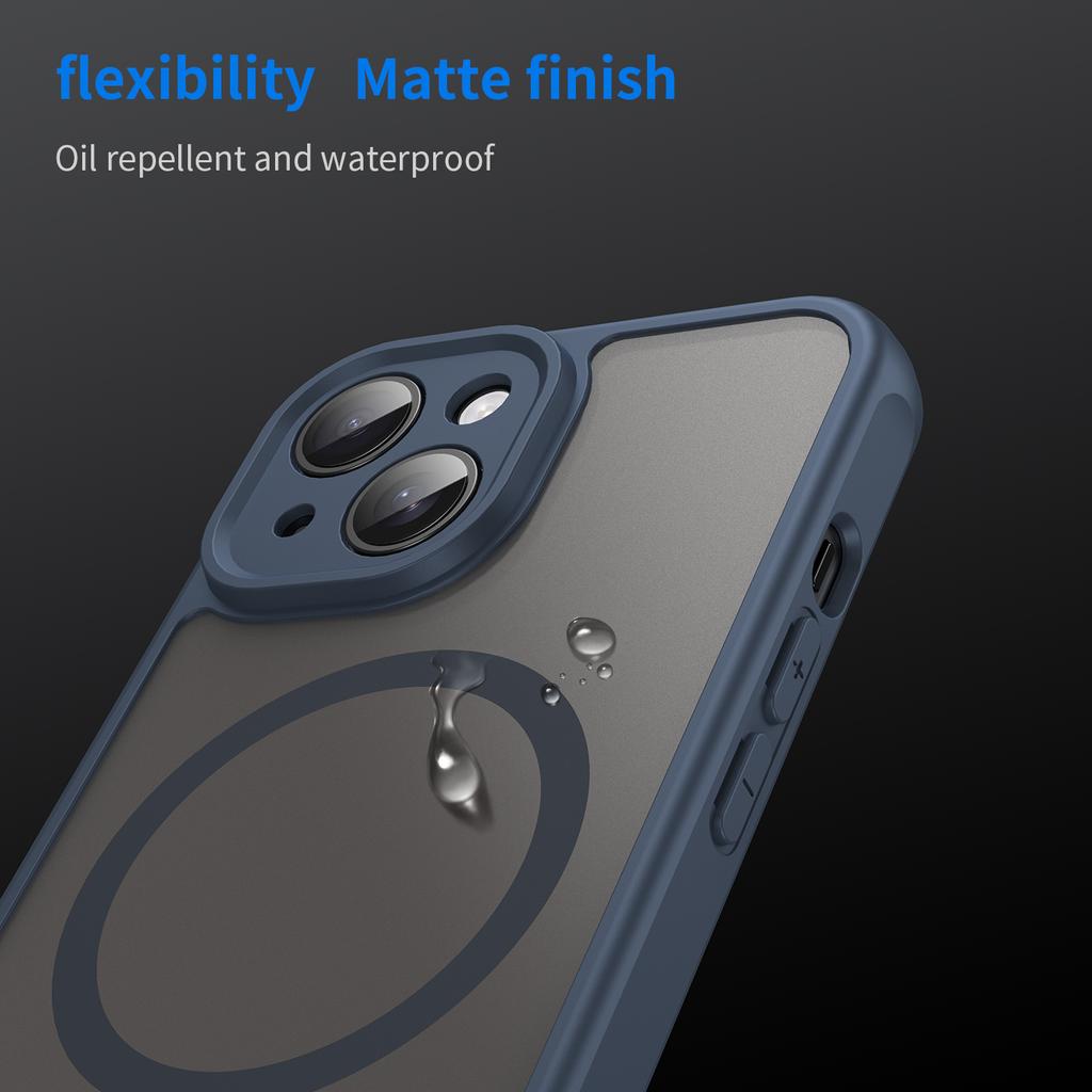 Iphone 15 Plus Magsafe Phone Case,Magnetic Shockproof Magsafe Phone Case,Bumper Hybrid Cover for Iphone 15 Plus
