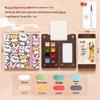 Feile Mini Travel Watercolor Set - Portable Solid Palette for Bird Painting