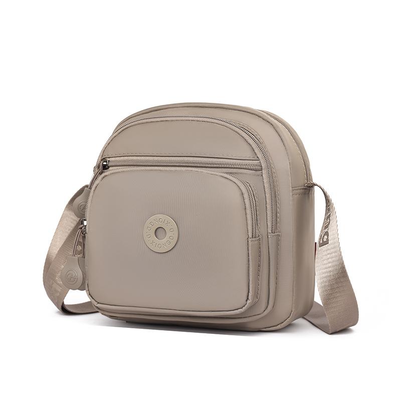 Women's Small Square Bag Solid Color Shoulder Bag Commuter Multi-Function Crossbody Bag