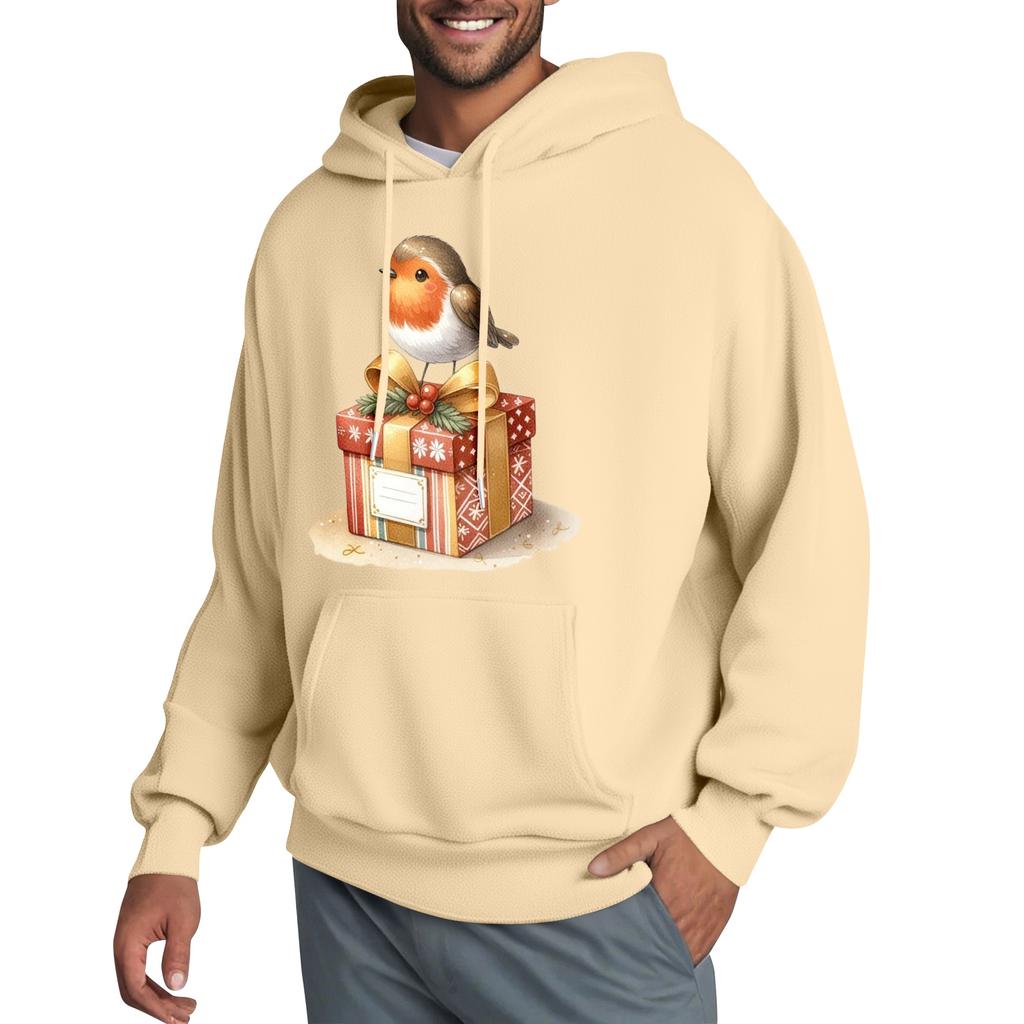 Herrehettegenser, Genser med kontrastfarge, Sporty fritidsjakke