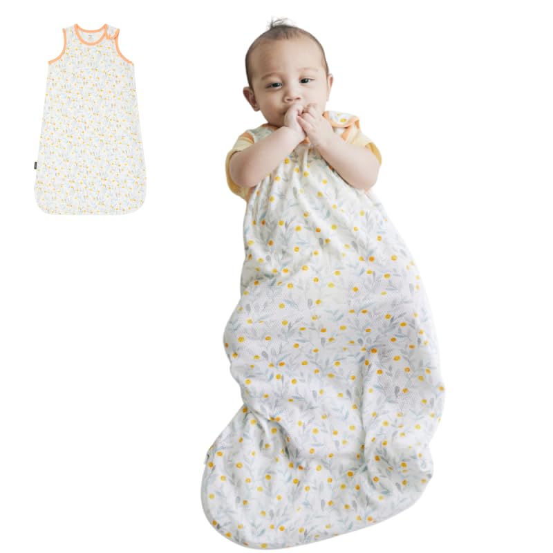 Cotton Mesh Sleep Sleeping Green 12 Months [Konny] Bag, Sleeper, Baby, Item, Leaf,