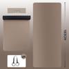 5mm Non-Slip Natural Rubber Yoga Mat with Pose Lines for Home Fitness