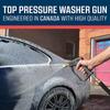 4000PSI High Pressure Washer Gun Short Gun For Car Wash Cleaning Foam Spray Jet