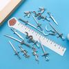 16/20pcs Vintage Style Mixed DIY Alloy Creative Sword And Other Style Weapon Shape Charm For DIY Jewelry Making Accessories